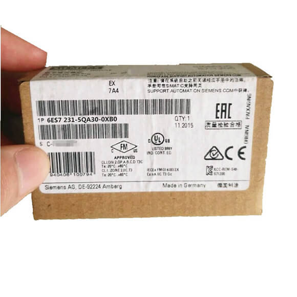 Carte de signal de thermocouple SB 1231 des automates Siemens 6ES7231-5QA30-0XB0