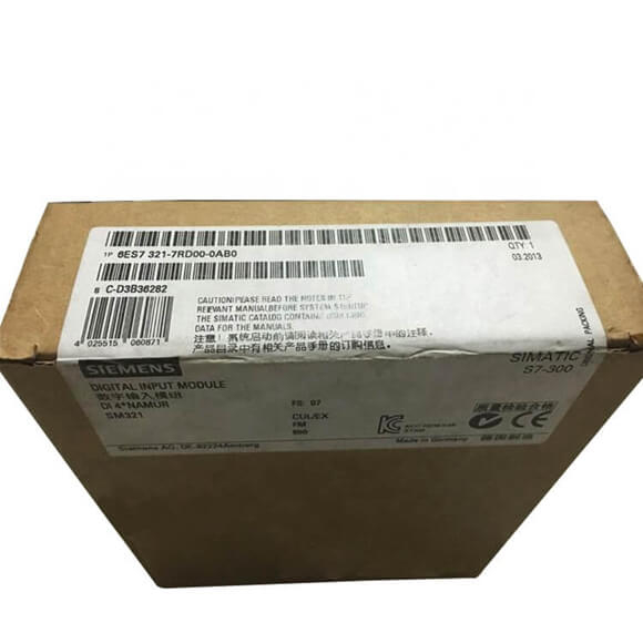 سیمنز PLCs SIMATIC S7 ڈیجیٹل ان پٹ SM 321 ماڈیول 6ES7321-7RD00-0AB0