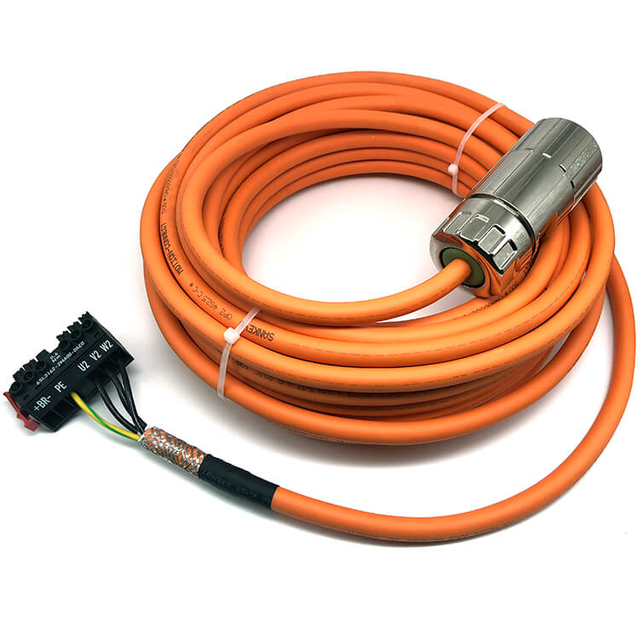Kejbil tal-Enerġija Sz.1.5 4G1.5 C Servo Power Cable 6FX5002-5CS26 Għal Siemens