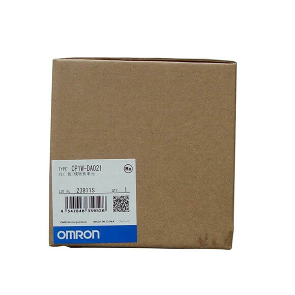 Omron PLC:n analoginen l&auml;ht&ouml;yksikk&ouml; CP1W-DA021 CP1W-DA041 CP1W-DA042