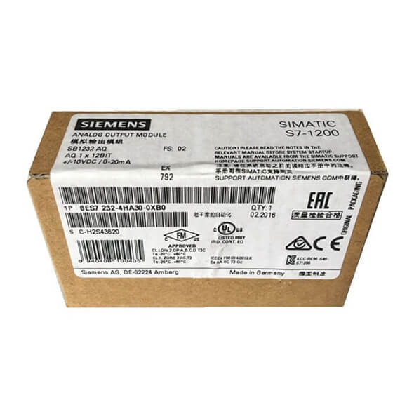 Siemens PLCs SB1232 I/O moduli 6ES7232-4HA30-0XB0