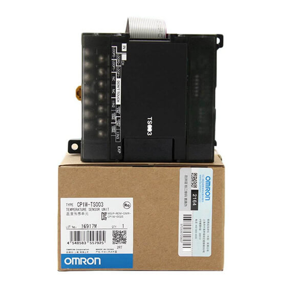Czujnik temperatury modułu PLC firmy Omron CP1W-TS003/TS004