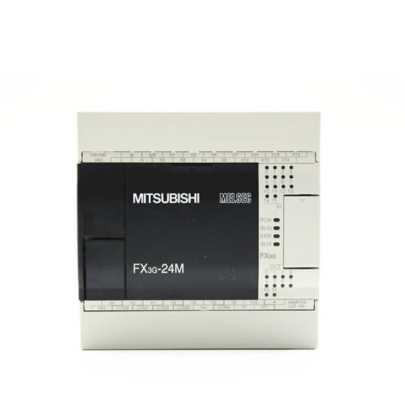 M&oacute;dulo controlador PLC Mitsubishi FX3G-24MR-ES/A FX3G-24MT-ES/A