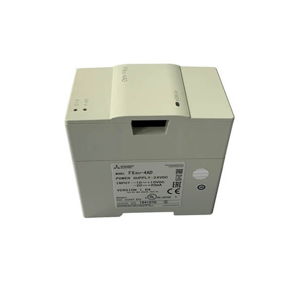 三菱 PLC 増設ユニット FX3U-4DA/FX3U-4AD
