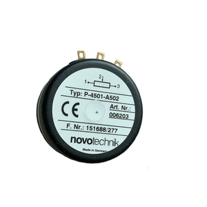 Novotechnik Standard Potentiometrischer Drehsensor P-4500 P-6500 Serie