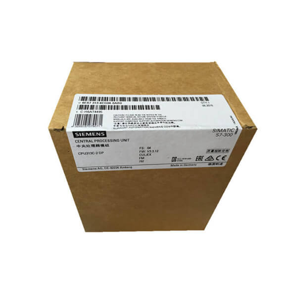 Siemens PLC SIMATIC S7-300 CPU 313C-2 DP Compact CPU 6ES7313-6CG04-0AB0