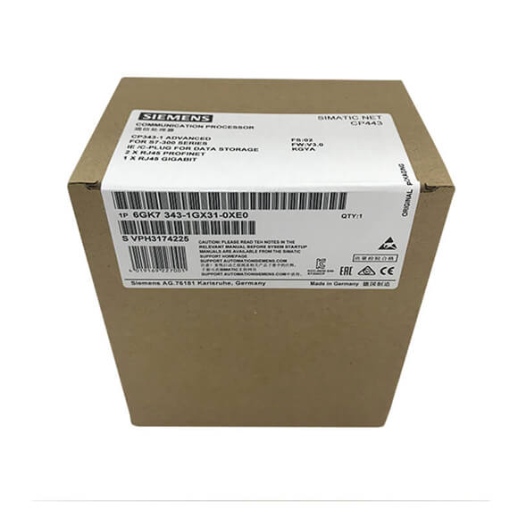 معالج الاتصالات Siemens PLCs CP 343-1 6GK7343-1GX31-0XE0