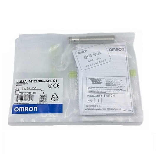 Capteurs de proximité Omron E2A-M12KS04-WP-B1/-B2/-C1 E2A-M12LS04-WP-B1/-B2/-C2