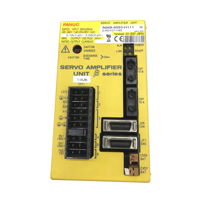 FANUC เซอร์โวแอมพลิฟายเออร์โมดูล A06B-6093-H111 A06B-6093-H112 A06B-6093-H113