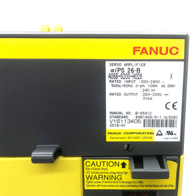 Fanuc-Netzteil A06B-6200-H008 A06B-6200-H026 A06B-6200-H030