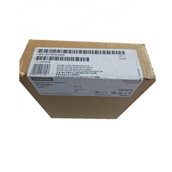 सीमेंस पीएलसी सिमेटिक एस7-300 एनालॉग आउटपुट एसएम 332 6ईएस7332-7एनडी02-0एबी0