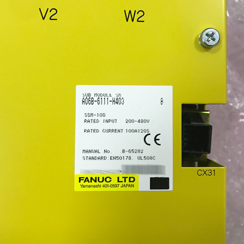 Fanuc Spindle Amplifier Drive Module A06B-6111-H403