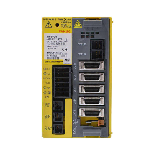 โมดูลไดรฟ์เซอร์โวของ Fanuc A06B-6132-H002 A06B-6132-H003