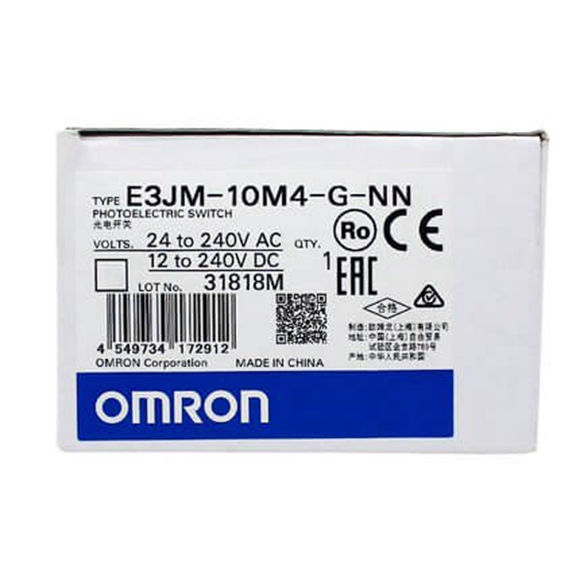 Sensor fotoelettriku Omron E3JM-R4M4 E3JM-R4M4T E3JM-R4S4 E3JM-R4S4T