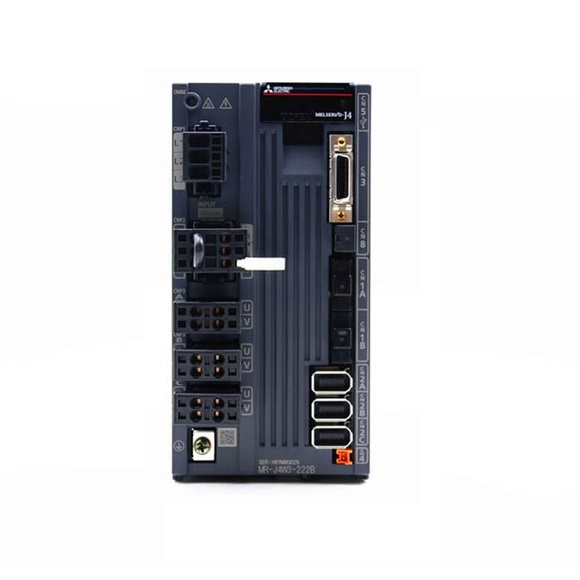 Mitsubishi MELSERVO-J4 S&uuml;r&uuml;c&uuml;l&uuml; Servo Amplifikat&ouml;r 200W MR-J4W3-222B