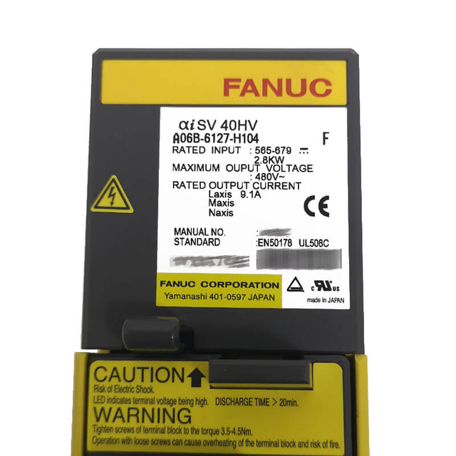 Modul pohonu vretenov&eacute;ho zosilňovača Fanuc A06B-6127-H104 A06B-6127-H105