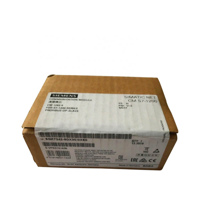 Mod&uacute;l cumars&aacute;ide Siemens PLCs CM 1242-5 6GK7242-5DX30-0XE0