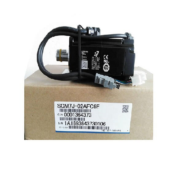 Yaskawa Servo Motors 200W Break SGM7J-02A7C6E Sigma7