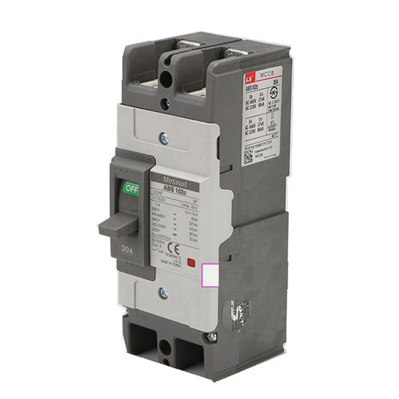 LS Metasol MCCB 400AF S typ ABS402c ABS403c ABS404c 2P 3P 4P