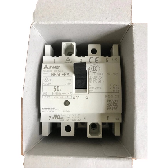 Mitsubishi Fehlerstromschutzschalter NF100-FHU NV100-FHU