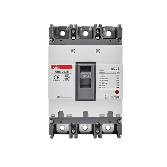 Interruttori automatici LS Meta MEC 225AF ABS202b ABS203b ABS204b 2P 3P 4P