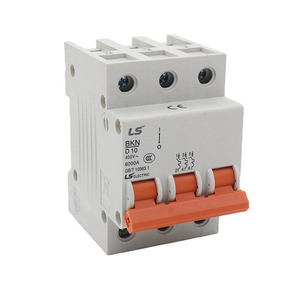 Миниатюрные автоматические выключатели LS BKN-b, кривая D 3P,3P+N,4P
